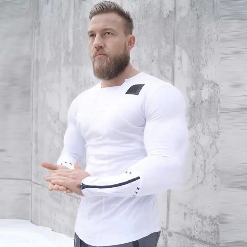 mens tight arm t shirts