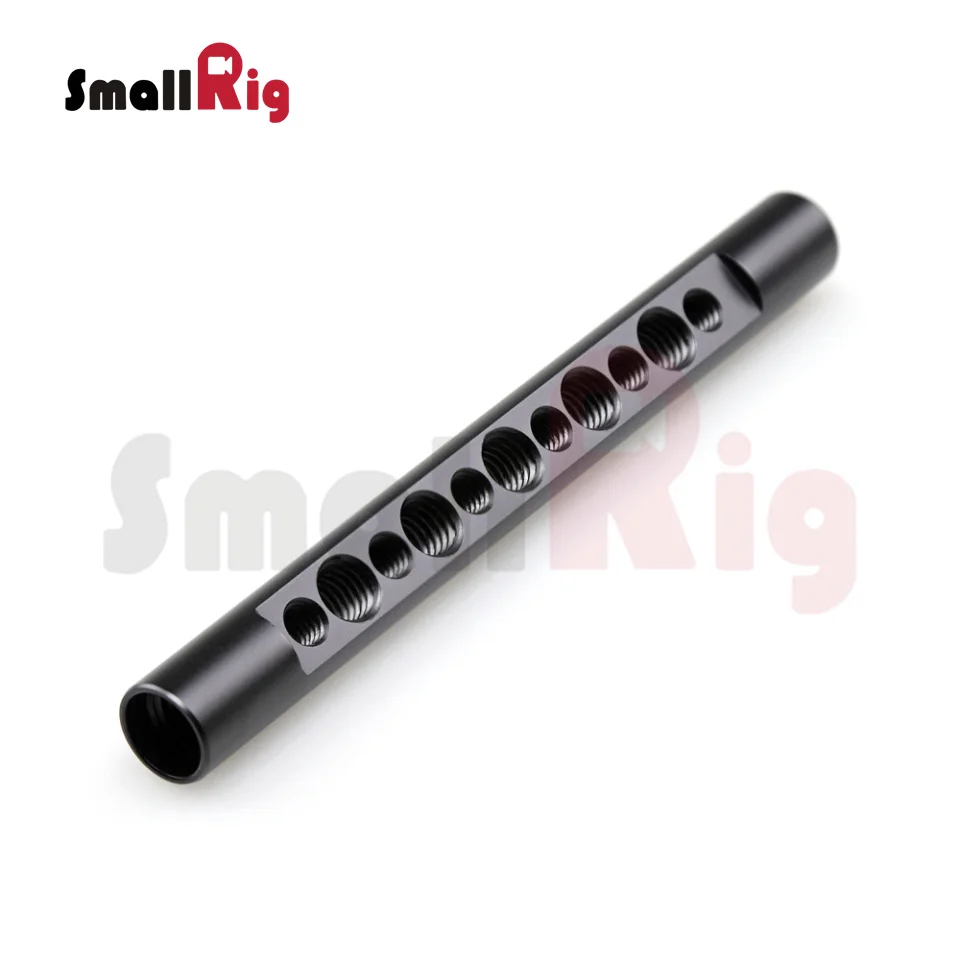 SmallRig 15mm Cheese Rod M12 Thread End with 1/4" & 3/8" Threaded Holes 145mm 5.7 Inches Long - 1461
SmallRig 15mm Cheese Rod M12 Thread End with 1/4" & 3/8" Threaded Holes 145mm 5.7 Inches Long - 1461