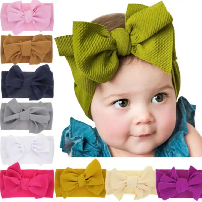 big bow headbands for babies