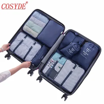 Cosyde 8Pcs/set Travel Packing Cube Bag Organizer Clothe Mesh Storage Bag Underwear Bra Sock Pouch Wash Bags Travel Accessories
Cosyde 8Pcs/set Travel Packing Cube Bag Organizer Clothe Mesh Storage Bag Underwear Bra Sock Pouch Wash Bags Travel Accessories
