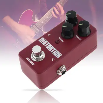KOKKO Mini Electric Guitar Bass Effect Pedal Classic DISTORTION Tone True Bypass Full Metal Shell
KOKKO Mini Electric Guitar Bass Effect Pedal Classic DISTORTION Tone True Bypass Full Metal Shell