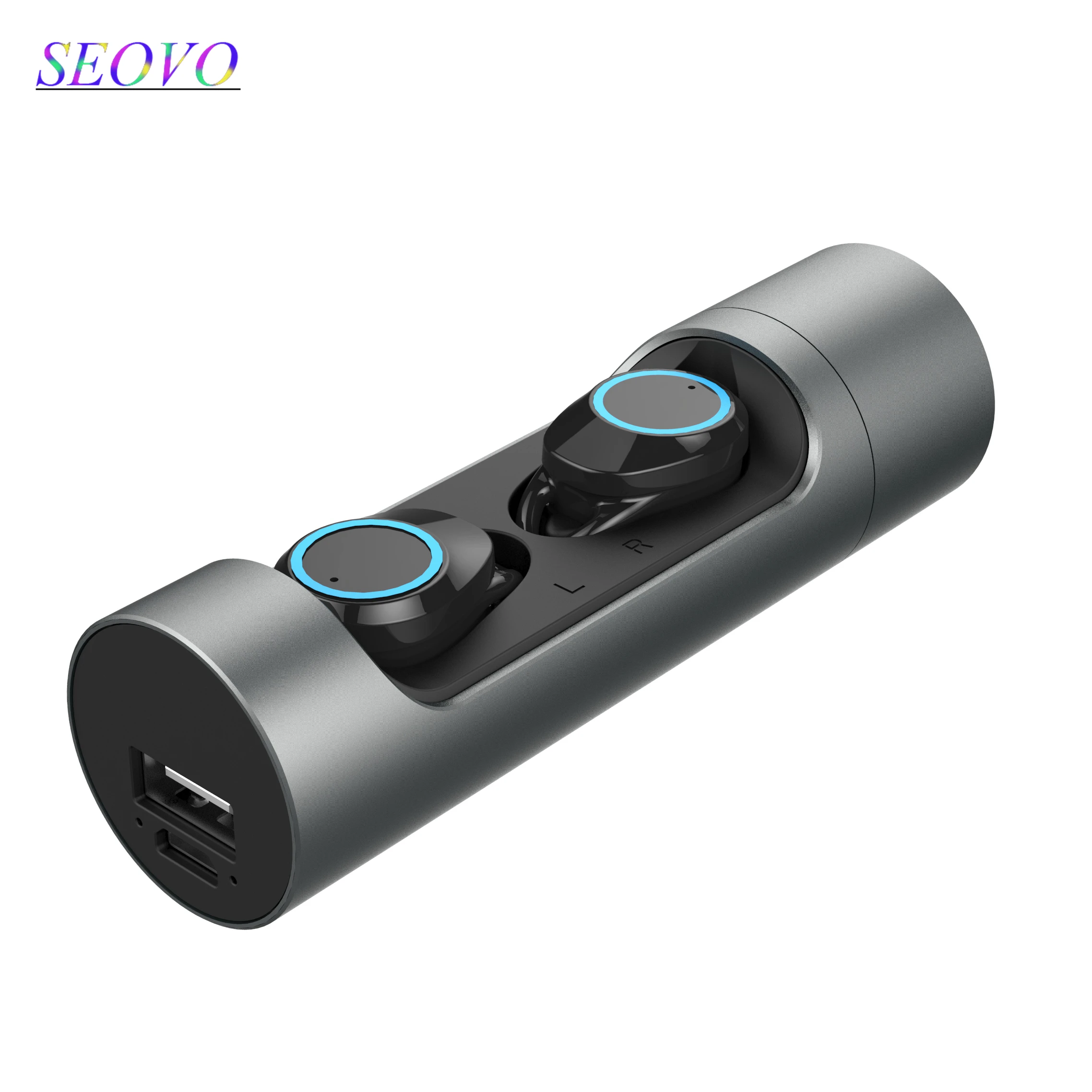 Seovo Bluetooth 5.0 earphones TWS True wireless handfree Mini Airdots 1000 mAh power bank for Phone Siri IPX7 Waterproof
Seovo Bluetooth 5.0 earphones TWS True wireless handfree Mini Airdots 1000 mAh power bank for Phone Siri IPX7 Waterproof