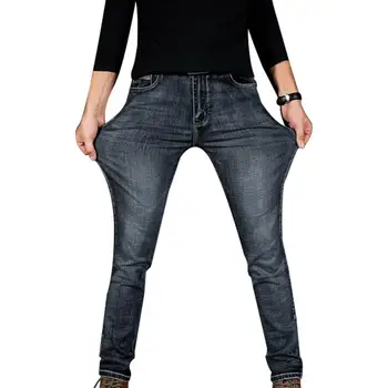 Fashion Plus Size Fashion Men Slim Fit Stretch Jeans Mid Rise Long Pants Denim Trousers
Fashion Plus Size Fashion Men Slim Fit Stretch Jeans Mid Rise Long Pants Denim Trousers