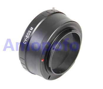 AMOPOFO CY-EOSM Adapter for Contax Yashica C/Y Lens to for Canon M1 M2 Mirrorless Camera
AMOPOFO CY-EOSM Adapter for Contax Yashica C/Y Lens to for Canon M1 M2 Mirrorless Camera