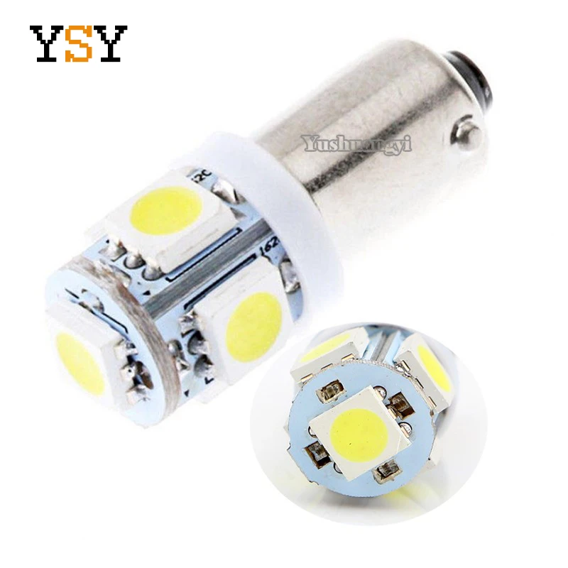200pcs 12V 24V BA9S 5050 5 SMD LED T11 T4W H6W Car Interior Reading Side Wedge Lamps Clearance Light Bulbs
200pcs 12V 24V BA9S 5050 5 SMD LED T11 T4W H6W Car Interior Reading Side Wedge Lamps Clearance Light Bulbs