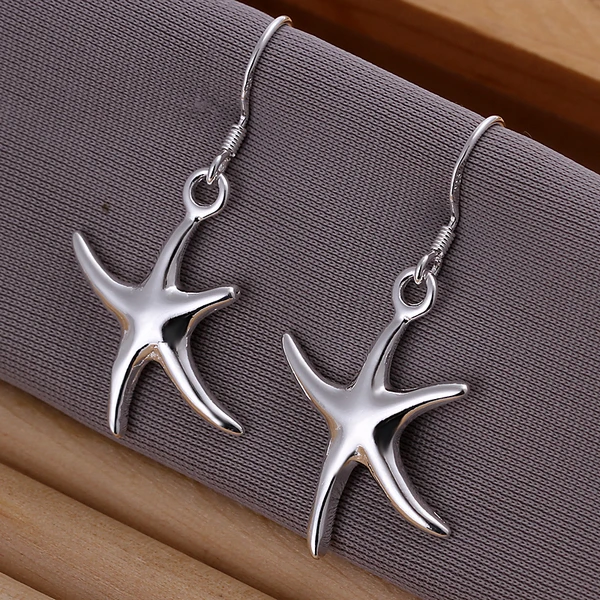 2018 925 sterling silver loverly starfish pendant drop hook earring for women lady's fashion jewerly factory price wholesale
2018 925 sterling silver loverly starfish pendant drop hook earring for women lady's fashion jewerly factory price wholesale