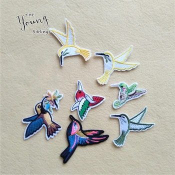 Clothes Applique Birds Patch Embroidery Iron On Patches For Clothes Dresses DIY thermo-stickers Stripes Accessories 1pcs sell 
Clothes Applique Birds Patch Embroidery Iron On Patches For Clothes Dresses DIY thermo-stickers Stripes Accessories 1pcs sell