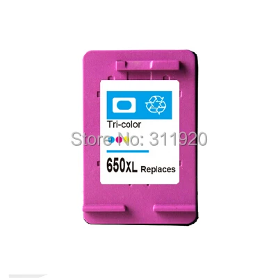 Compatible Ink Cartridge For HP 650 650XL Tri-color Ink cartridge For HP Deskjet 1015 1515 2515 2545 2645 3515 4645 printer
Compatible Ink Cartridge For HP 650 650XL Tri-color Ink cartridge For HP Deskjet 1015 1515 2515 2545 2645 3515 4645 printer