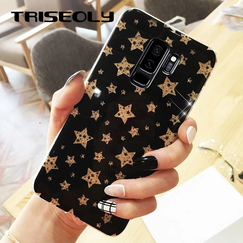 TRISEOLY Glitter Stars Soft TPU Edge Case For Samsung Galaxy S8 S9 Plus S7 Edge S6 Note9 8 A6 A7 A8 J4 J6 2018 J2 J7 Prime Cover
TRISEOLY Glitter Stars Soft TPU Edge Case For Samsung Galaxy S8 S9 Plus S7 Edge S6 Note9 8 A6 A7 A8 J4 J6 2018 J2 J7 Prime Cover