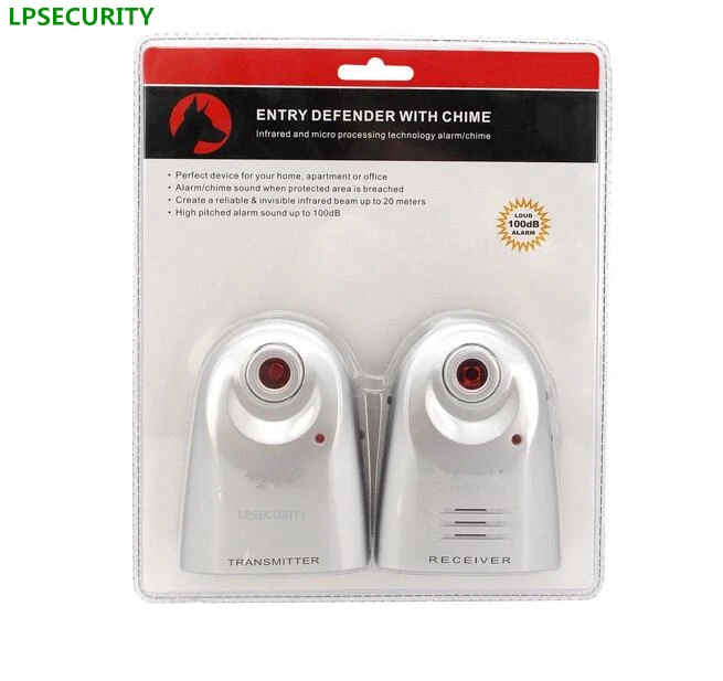 LPSECURITY border patrol home alarm wireless door entry defender /infrared beam detector sensors with alarm 100dB
LPSECURITY border patrol home alarm wireless door entry defender /infrared beam detector sensors with alarm 100dB