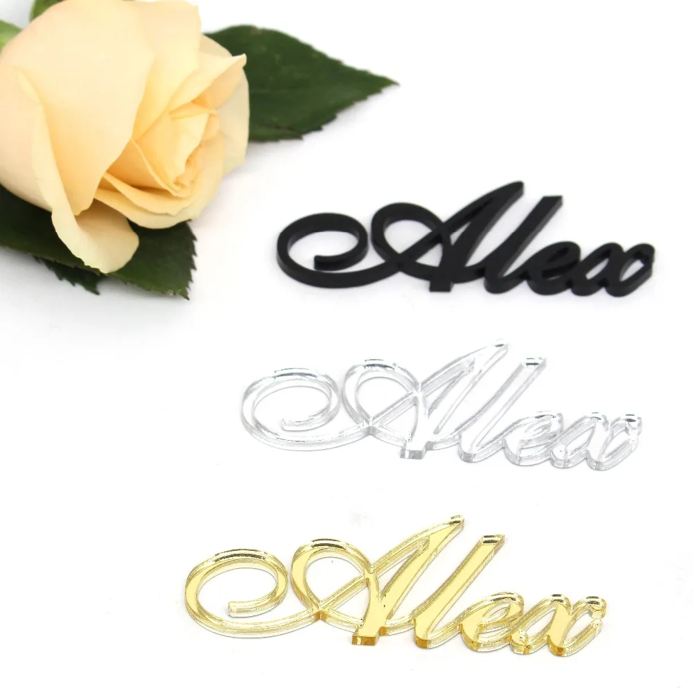1x Personalised Wedding Events Seating Place Names Silver Gold Mirror Acrylic Wooden Laser Cut Names Party Table Centerpieces
1x Personalised Wedding Events Seating Place Names Silver Gold Mirror Acrylic Wooden Laser Cut Names Party Table Centerpieces