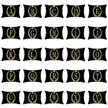 mling 1PC 2019 Pillow Cover Black and Gold Letter Pillow Case Polyester Decorative Pillowcases Throw Pillow Cover
mling 1PC 2019 Pillow Cover Black and Gold Letter Pillow Case Polyester Decorative Pillowcases Throw Pillow Cover