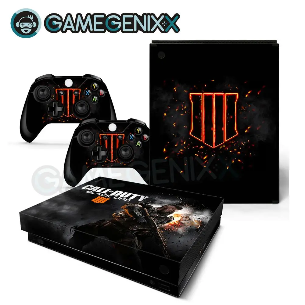GAMEGENIXX Skin Sticker Vinyl Decal for Xbox One X Console and 2 Controllers - Black Sniper Call Duty
GAMEGENIXX Skin Sticker Vinyl Decal for Xbox One X Console and 2 Controllers - Black Sniper Call Duty