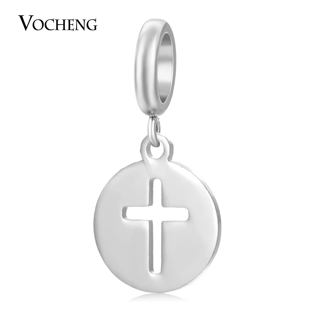10pcs/lot Endless Stainless Steel Charms Fit Lambskin Bracelet Dangle Charms DIY Jewelry VC-382*10