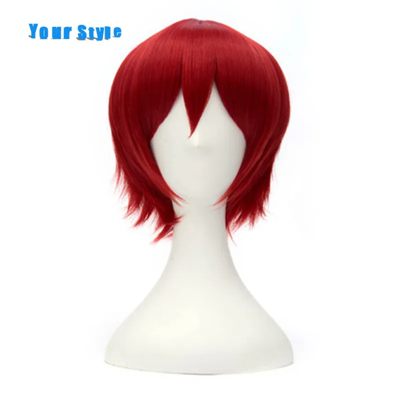 Your Style Short Red Wig Hairstyles Cosplay Synthetic Natural Hair Wigs Mens High Temperature Fiber
Your Style Short Red Wig Hairstyles Cosplay Synthetic Natural Hair Wigs Mens High Temperature Fiber