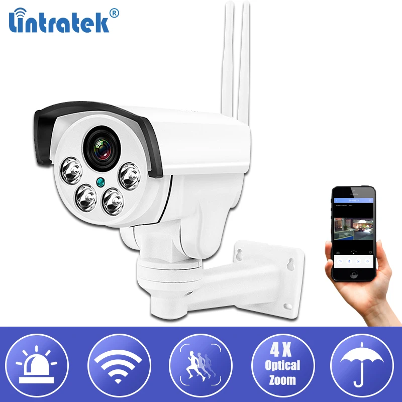 lintratek Wireless IP Bullet Security Camera 960P 4X Optical Zoom Surveillance Wifi CCTV Camera IP66 Waterproof Outdoor Camara
lintratek Wireless IP Bullet Security Camera 960P 4X Optical Zoom Surveillance Wifi CCTV Camera IP66 Waterproof Outdoor Camara