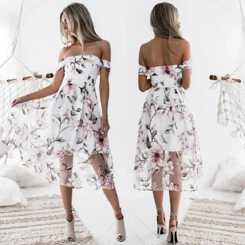 Women Off Shoulder Print Boho Dress Women Beach Summer Lace Dress Ladies Dresses Female Strapless Sexy Party Mini Dress Vestidos
Women Off Shoulder Print Boho Dress Women Beach Summer Lace Dress Ladies Dresses Female Strapless Sexy Party Mini Dress Vestidos