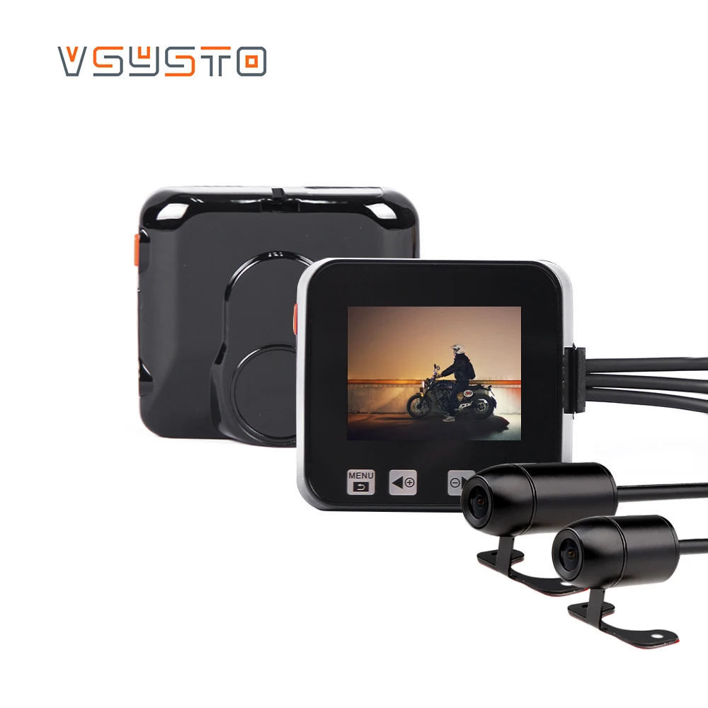 VSYSTO NEWEST 2CH V6 WIFI 720P HD resolution motorcycle DVR support GPS tracker cycle recording vehicle dash cam
VSYSTO NEWEST 2CH V6 WIFI 720P HD resolution motorcycle DVR support GPS tracker cycle recording vehicle dash cam