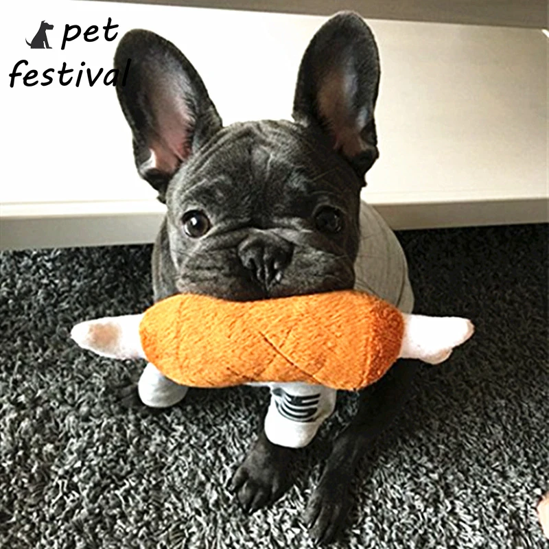 Pet Festival Pet Play Chew Toys Dog Toys For Dogs Cats Pets Supplies Cute Chicken Legs Plush Squeaky Toy
Pet Festival Pet Play Chew Toys Dog Toys For Dogs Cats Pets Supplies Cute Chicken Legs Plush Squeaky Toy