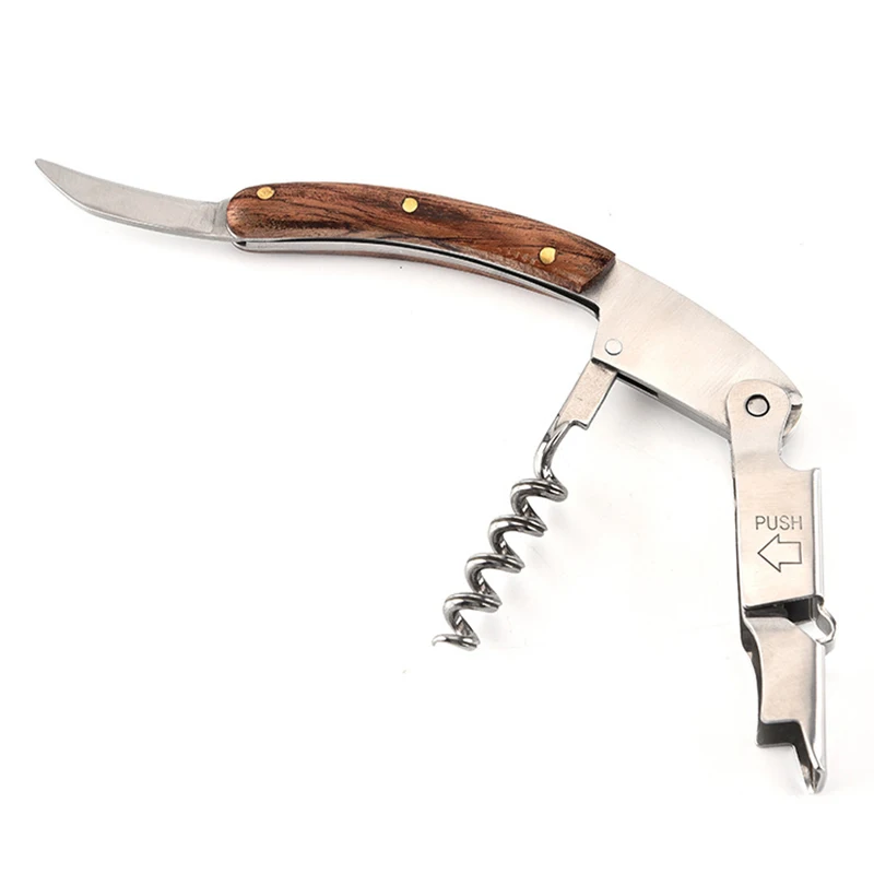 3-in-1 multi-function bottle opener Kitchen gadget creative beer wine red wine bottle opener wine knife Kitchen accessories
3-in-1 multi-function bottle opener Kitchen gadget creative beer wine red wine bottle opener wine knife Kitchen accessories