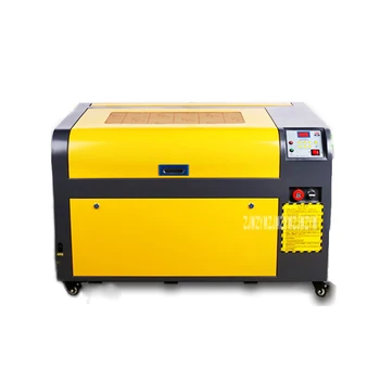 New 220V/110V 50W WR-4060U Laser Engraving Cutting Machine Crafts Non-woven Model Leather Mode Die Cutting Machine 0-50mm/s Hot