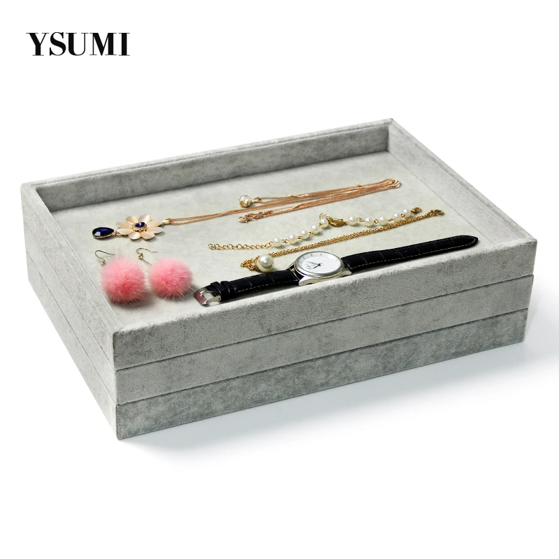 YSUMI Velvet Jewelry Display Stand Tray Bracelet /Watch/Rings /Bracelet Exhibition Jewelry Display Storage Organizer
YSUMI Velvet Jewelry Display Stand Tray Bracelet /Watch/Rings /Bracelet Exhibition Jewelry Display Storage Organizer