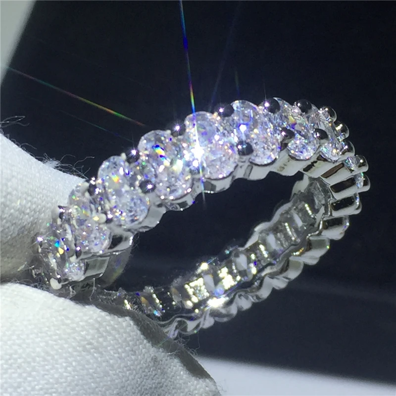 Fine Finger ring 925 Sterling silver Oval cut AAAAA Cubic Zirconia Engagement Wedding Band Rings for women men Party Jewelry
Fine Finger ring 925 Sterling silver Oval cut AAAAA Cubic Zirconia Engagement Wedding Band Rings for women men Party Jewelry