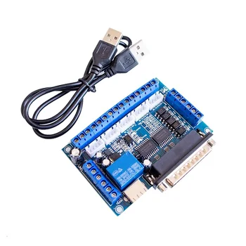 1set MacH3 Engraving Machine CNC 5-axis Stepper Motor Driver Interface Plate With Photocoupler Isolation (N132)
1set MacH3 Engraving Machine CNC 5-axis Stepper Motor Driver Interface Plate With Photocoupler Isolation (N132)
