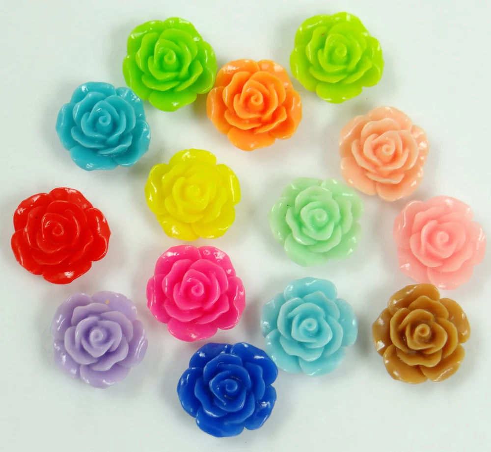 Wholesale 50PCs various colors Rose Flower Shape Acrylic Beads Bracelet Necklace Jewery Findings 20mm 50Pcs/Bag
Wholesale 50PCs various colors Rose Flower Shape Acrylic Beads Bracelet Necklace Jewery Findings 20mm 50Pcs/Bag