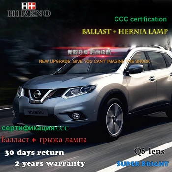 Hireno Headlamp for 2014-2015 Nissan X-Trail Headlight Assembly LED DRL Angel Lens Double Beam HID Xenon 2pcs
Hireno Headlamp for 2014-2015 Nissan X-Trail Headlight Assembly LED DRL Angel Lens Double Beam HID Xenon 2pcs