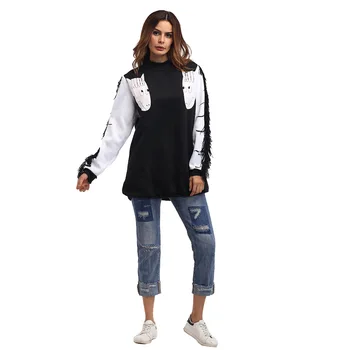 2019 Hoodies Sweatshirt Women Harajuku Black Unicorn Sweatshirt Autumn Winter Long Sleeve Casual Tassel Sweatshirt Women
2019 Hoodies Sweatshirt Women Harajuku Black Unicorn Sweatshirt Autumn Winter Long Sleeve Casual Tassel Sweatshirt Women