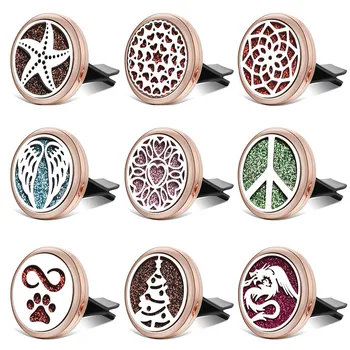 New Gold Car Perfume Diffuser Angel Wings Stainless Steel Clip Air Freshener Essential Oil Diffuser Aromatherapy Locket Pendants
New Gold Car Perfume Diffuser Angel Wings Stainless Steel Clip Air Freshener Essential Oil Diffuser Aromatherapy Locket Pendants