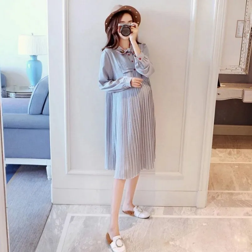 Maternity Dress Long Loose Pregnant Women Shirt Dress Plus Size Pregnancy Dress Clothes For Pregnant Women maternity gown
Maternity Dress Long Loose Pregnant Women Shirt Dress Plus Size Pregnancy Dress Clothes For Pregnant Women maternity gown