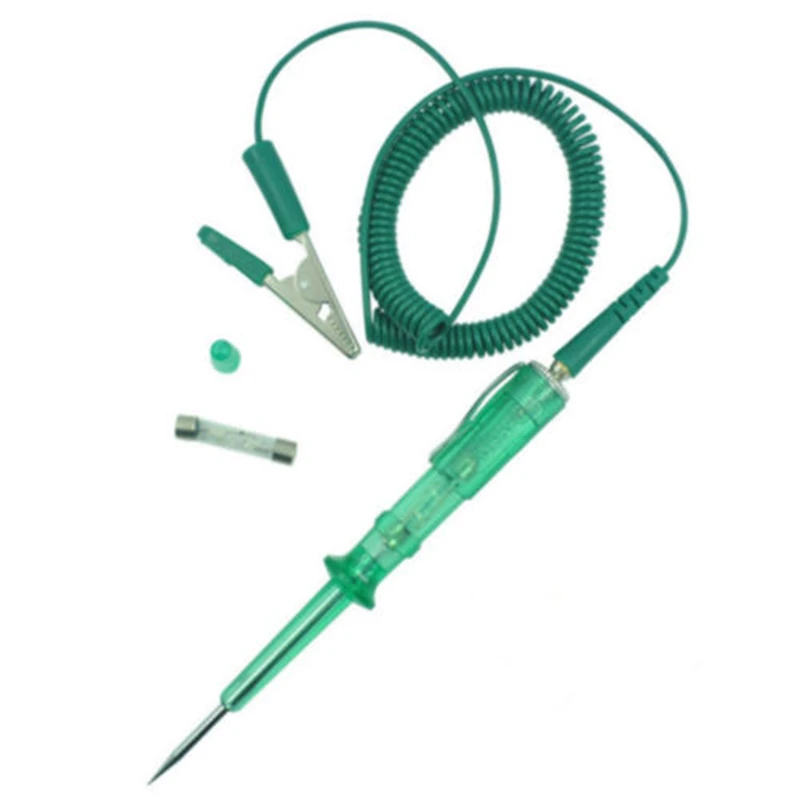 Car Diagnostic Circuit Tool Tester Car Tools DC/6V 12V 24V Auto Voltage Circuit Tester Pencil Lights Test Pen Alligator Clips
Car Diagnostic Circuit Tool Tester Car Tools DC/6V 12V 24V Auto Voltage Circuit Tester Pencil Lights Test Pen Alligator Clips