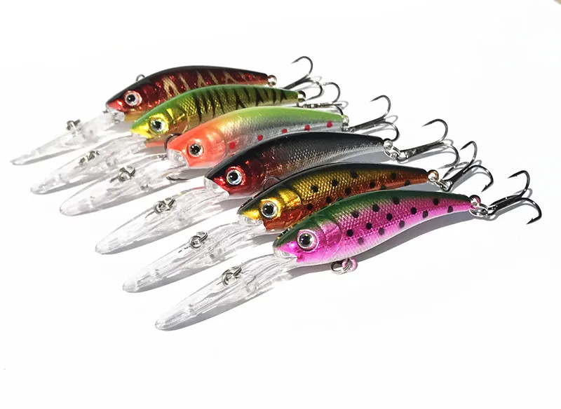 Sealurer 6pc6 cm / 9.5gfishingcharm set new long tongue piss artificial wobbler pescage fishing bait fishing wholesale minnow
Sealurer 6pc6 cm / 9.5gfishingcharm set new long tongue piss artificial wobbler pescage fishing bait fishing wholesale minnow