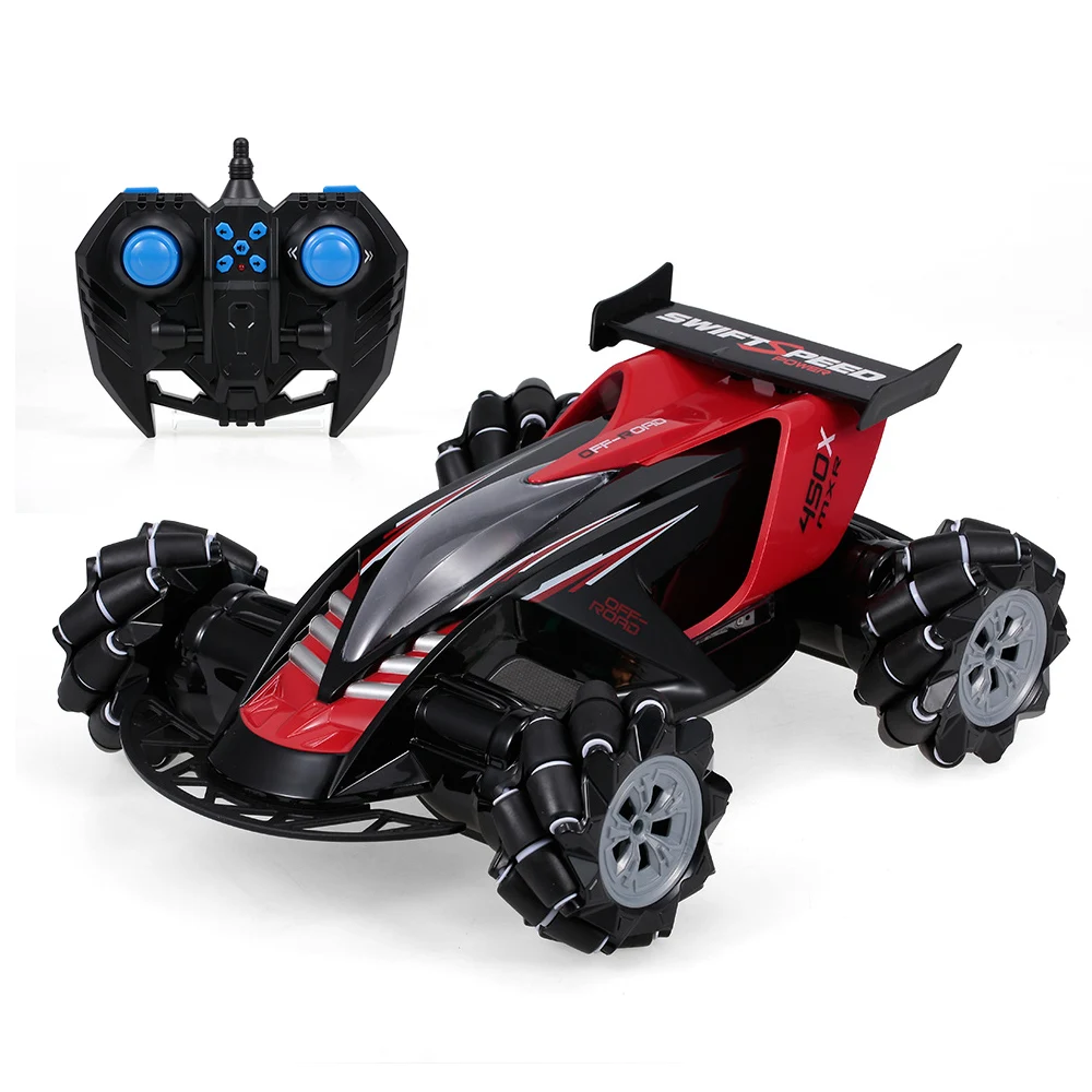 Z108 2.4G 1/10 360 Degree Spinning Stunt RC Car 20km/h High Speed Mecanum Omni Wheel Off-Road Drift Car for Kids Children
Z108 2.4G 1/10 360 Degree Spinning Stunt RC Car 20km/h High Speed Mecanum Omni Wheel Off-Road Drift Car for Kids Children