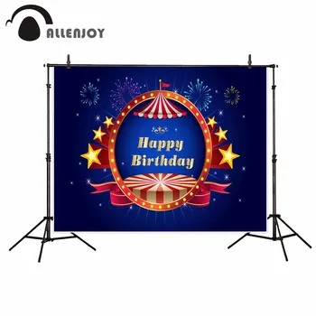 Allenjoy photography background Blue Fireworks Stars Circus Birthday Children new backdrop photocall photo printed customize
Allenjoy photography background Blue Fireworks Stars Circus Birthday Children new backdrop photocall photo printed customize
