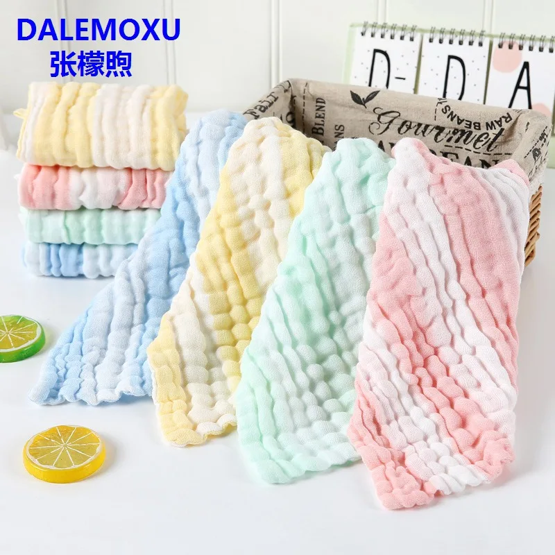 Baby 6-layer Stripe Gauze Handkerchief Cotton Bib Towel Muslin Newborns bandanas Bib Soft Breathable Pure Cotton Towel Scarf
Baby 6-layer Stripe Gauze Handkerchief Cotton Bib Towel Muslin Newborns bandanas Bib Soft Breathable Pure Cotton Towel Scarf