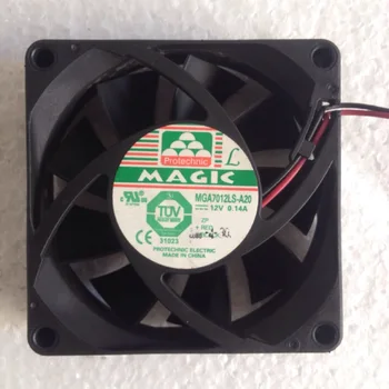 Original MGA7012LS-A20 7020 DC12V 0.14A 70 * 70 * 20mm hydraulic mute fan 
Original MGA7012LS-A20 7020 DC12V 0.14A 70 * 70 * 20mm hydraulic mute fan