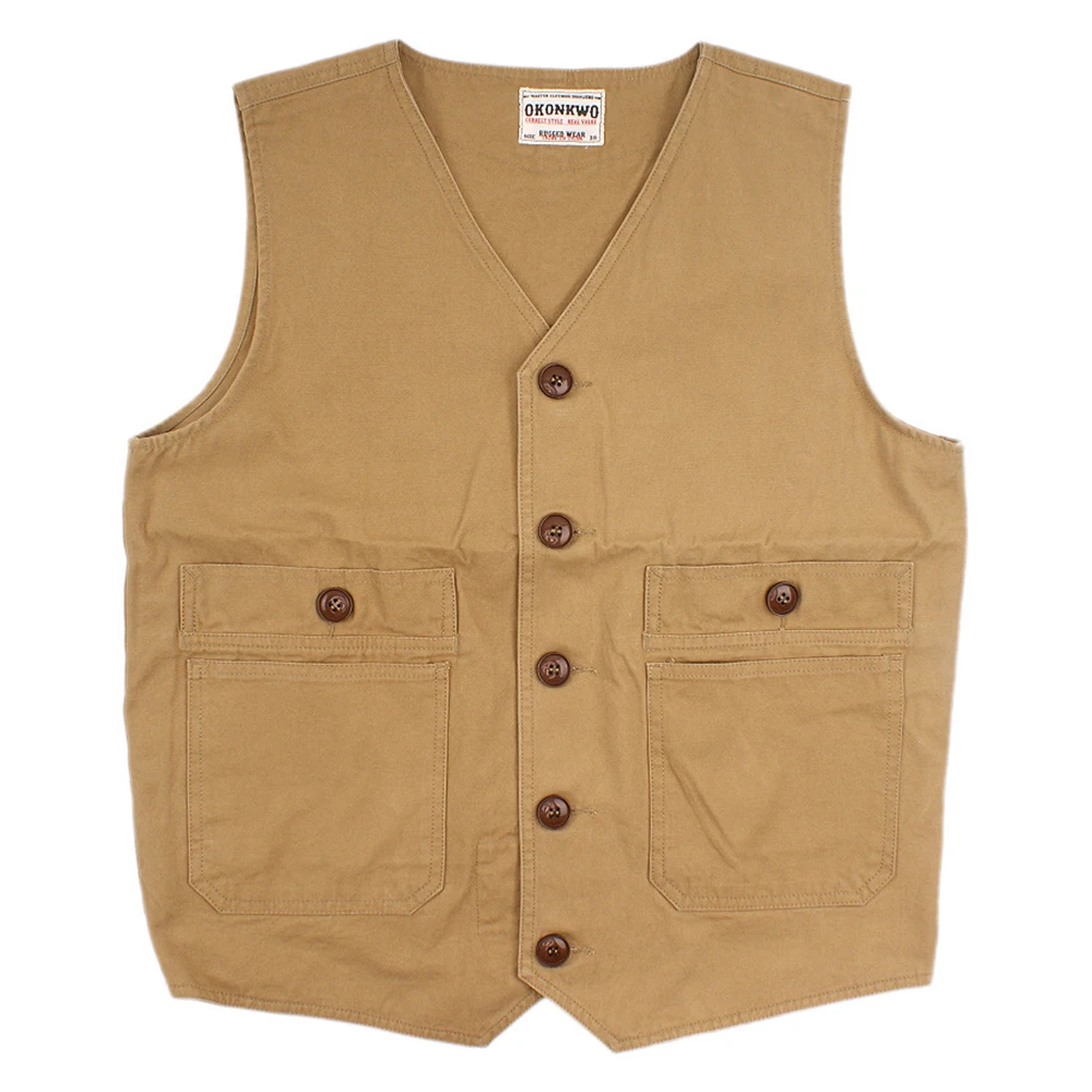 Autumn Winter Vest Coat Men Vintage Slim Fit Sleeveless Jackets Mens Multi Pockets V-neck High Quality Brand Waistcoat Clothes
Autumn Winter Vest Coat Men Vintage Slim Fit Sleeveless Jackets Mens Multi Pockets V-neck High Quality Brand Waistcoat Clothes