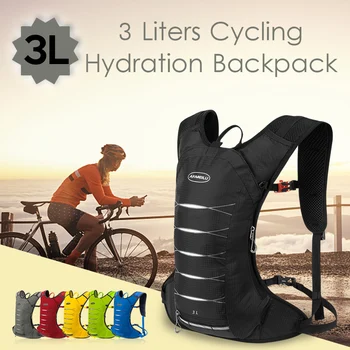 3 Liters Cycling Hydration Backpack Lightweight Water-resistant Daypack Bag for Outdoor Riding Hiking Running Camping
3 Liters Cycling Hydration Backpack Lightweight Water-resistant Daypack Bag for Outdoor Riding Hiking Running Camping