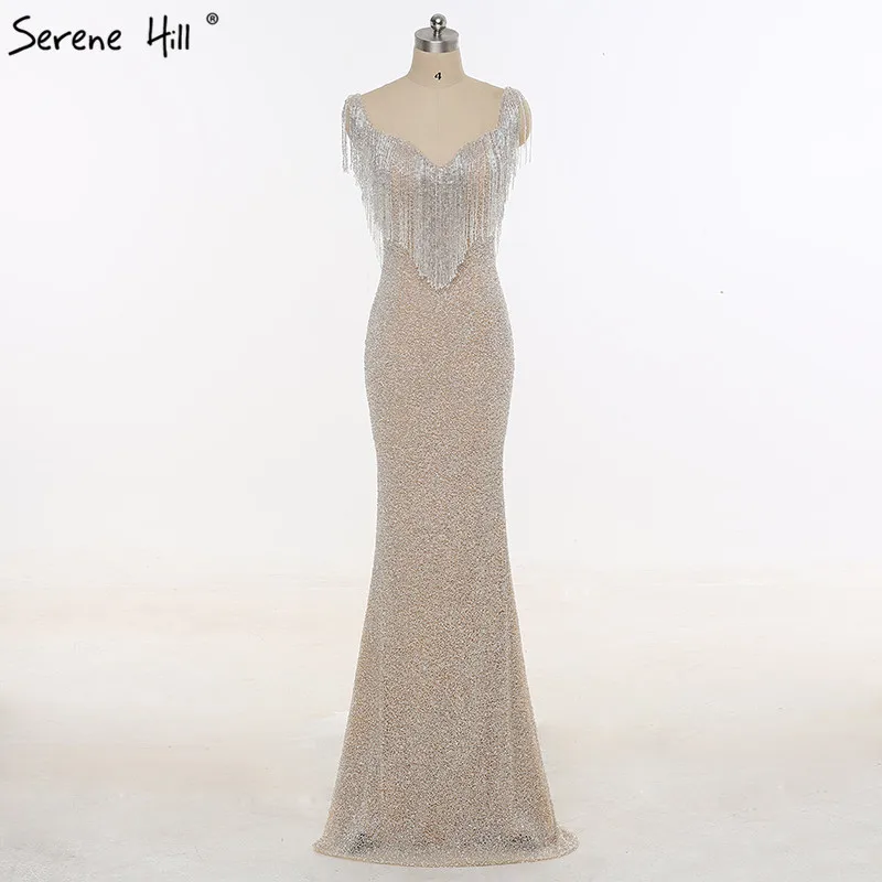 Luxury Full Beading Long Mermaid Evening Dresses 2019 V-Neck Sexy Backless Elegant Evening Gowns Real Photo LA6290
Luxury Full Beading Long Mermaid Evening Dresses 2019 V-Neck Sexy Backless Elegant Evening Gowns Real Photo LA6290