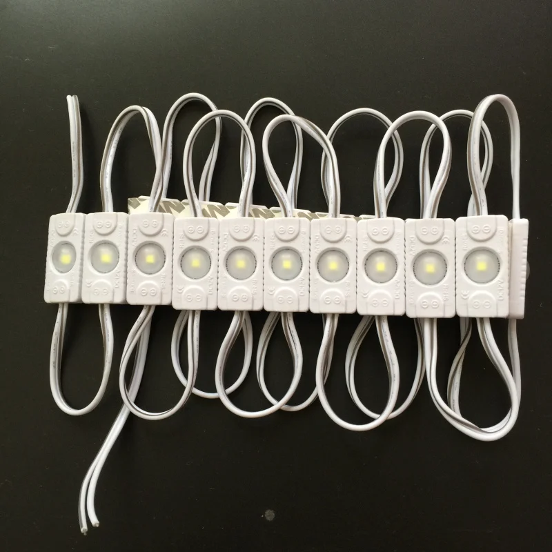 40pcs LED Module 3030 1led injection led module with convex lens DC12V Waterproof advertisement design LED Modules Super Bright
40pcs LED Module 3030 1led injection led module with convex lens DC12V Waterproof advertisement design LED Modules Super Bright