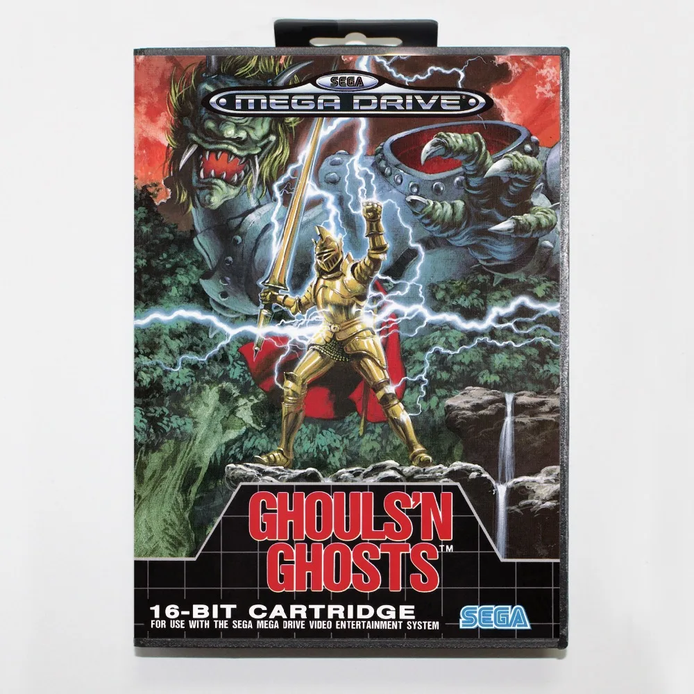 Ghouls 'N Ghosts Game Cartridge 16 bit MD Game Card With Retail Box For Sega Mega Drive For Genesis
Ghouls 'N Ghosts Game Cartridge 16 bit MD Game Card With Retail Box For Sega Mega Drive For Genesis
