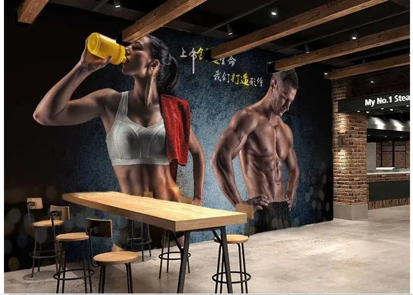 3d wallpaper custom photo non-woven mural Fitness club posters murals decoration painting 3d wall room murals wallpaper
3d wallpaper custom photo non-woven mural Fitness club posters murals decoration painting 3d wall room murals wallpaper