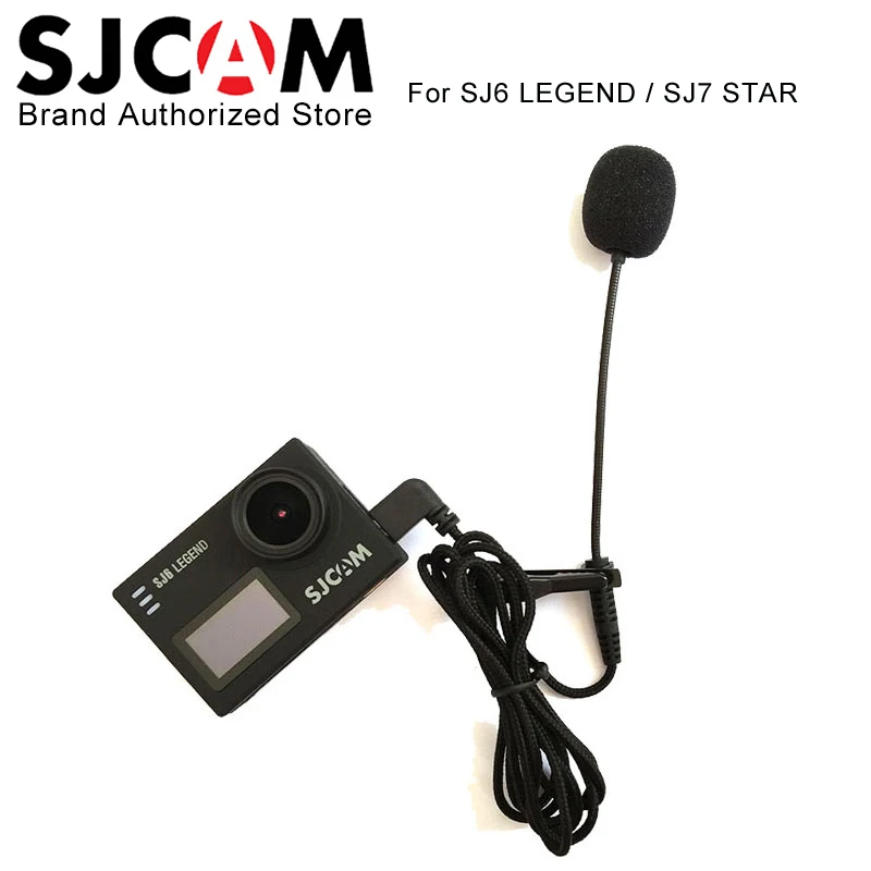 Оригинальный бренд SJCAM внешний микрофон Микрофон для SJ6 LEGEND/SJ7 Star/SJ360 аксессуары