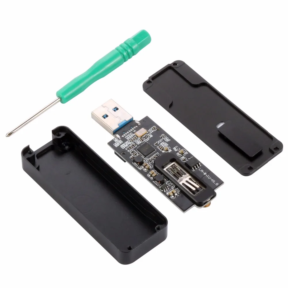 LM-841U USB3.0 TYPE-A TO NGFF SSD Enclosure Solid State Drive Hard Disk Adapter USB Enbedded for 2230/2242
LM-841U USB3.0 TYPE-A TO NGFF SSD Enclosure Solid State Drive Hard Disk Adapter USB Enbedded for 2230/2242