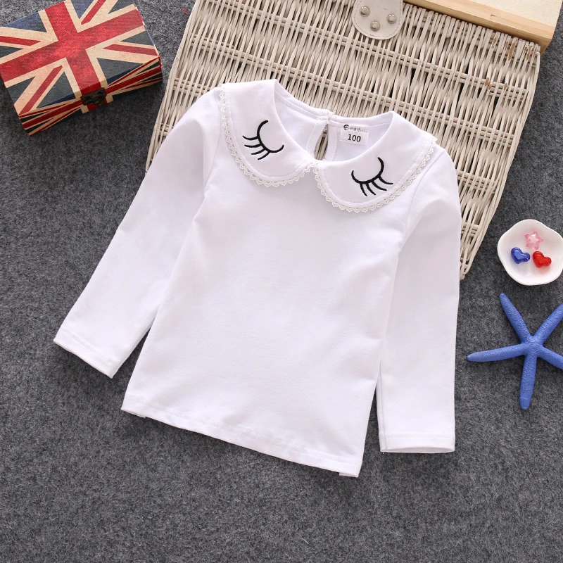 0-7y baby girls t-shirts 100% cotton long sleeve lovely casual o-neck infants female children clothes blouses tshirt
0-7y baby girls t-shirts 100% cotton long sleeve lovely casual o-neck infants female children clothes blouses tshirt