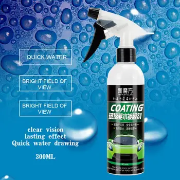 300ml Nano Glass Flooding Coating Agent Car Front Windshield Rainproof Agent With Towel Auto Rearview Mirror Repellent Agent
300ml Nano Glass Flooding Coating Agent Car Front Windshield Rainproof Agent With Towel Auto Rearview Mirror Repellent Agent