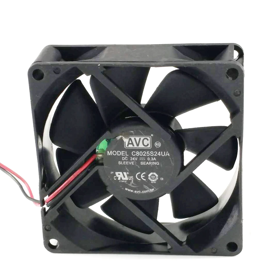 server inverter blower cooling cooler C8025S24UA 24V 0.3A inverter fan 8cm 8025 80x80x25mm 80mm
server inverter blower cooling cooler C8025S24UA 24V 0.3A inverter fan 8cm 8025 80x80x25mm 80mm